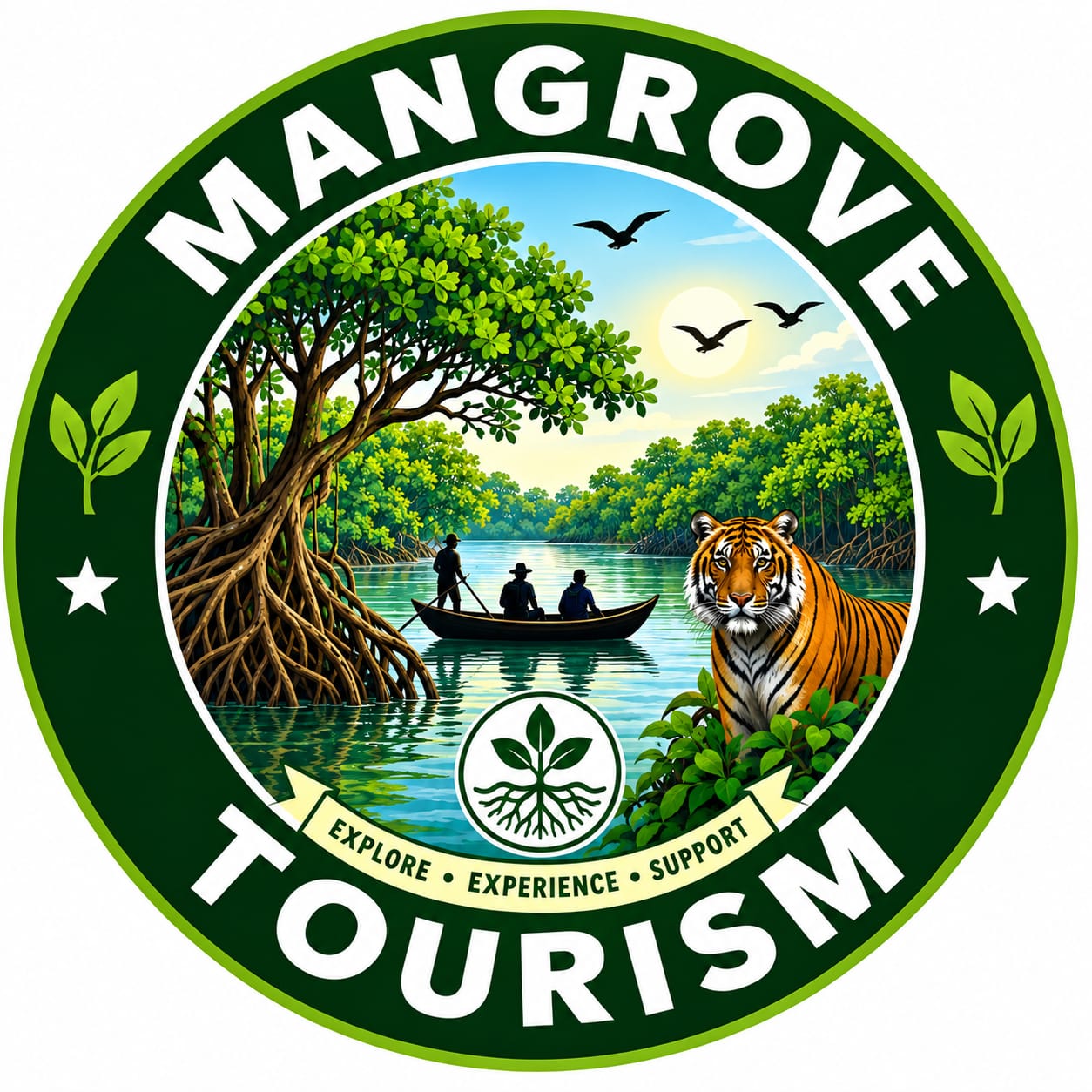 Mangrove Tourism Logo – Sundarban Eco Safari